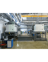 Hardening and heat treating plants