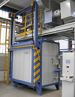 Gas-heated combination furnaces up to 1400°C