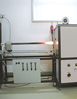 Special tube furnace - environmental analysis